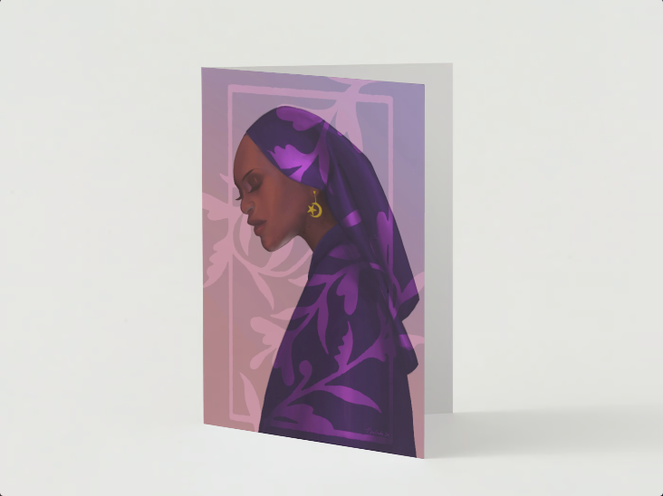 Safiyyah Card (Purple)